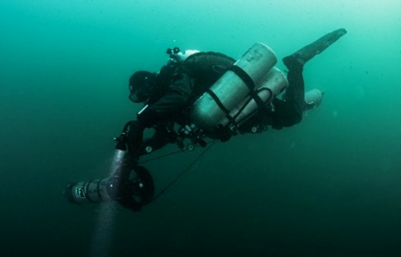 The discovery came after a diver operation off the Dumfries and Galloway coast.