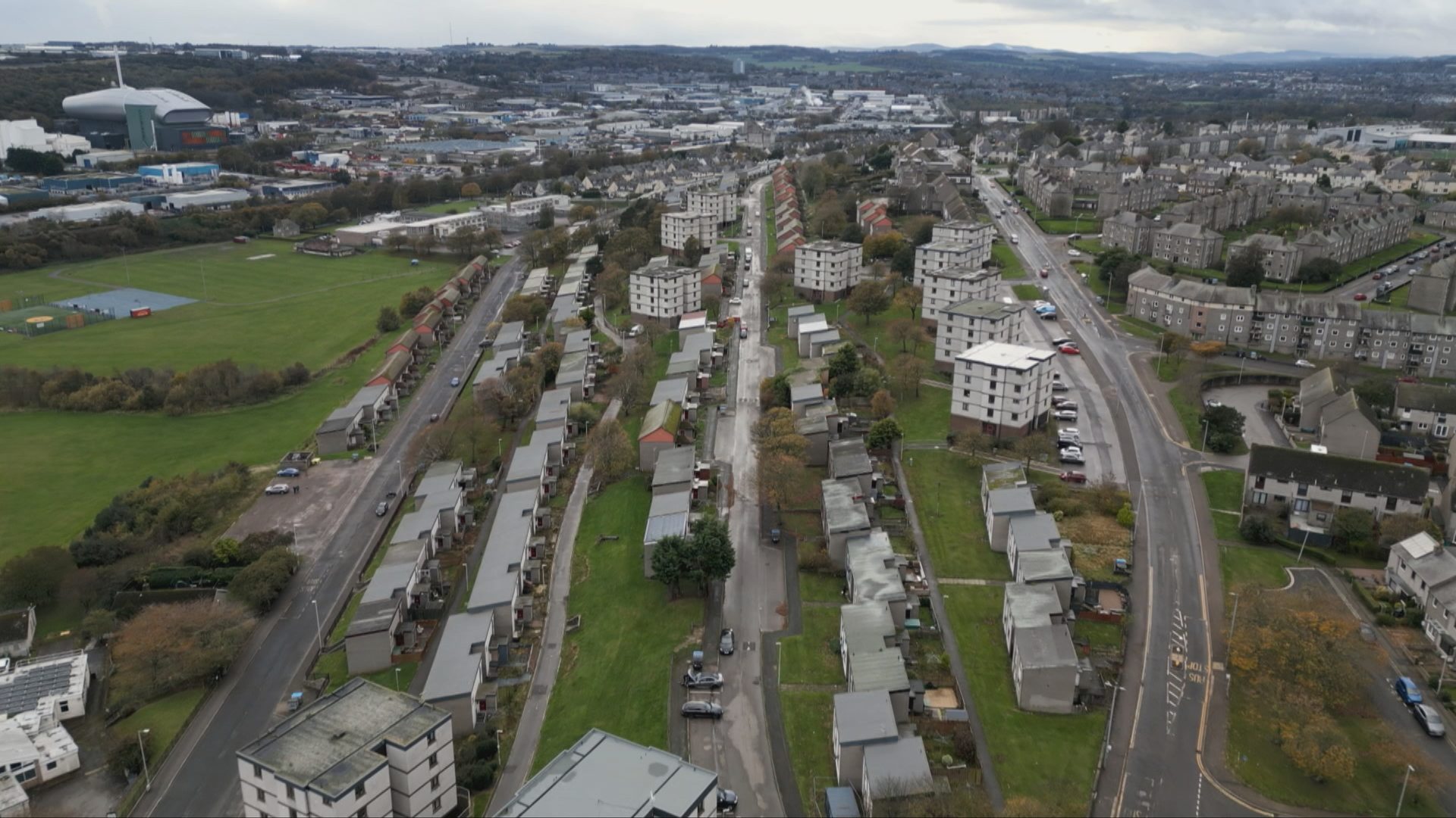 Hundreds of homes built with RAAC in Torry, Aberdeen