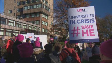 Dundee University staff begin strike action over redundancies threat
