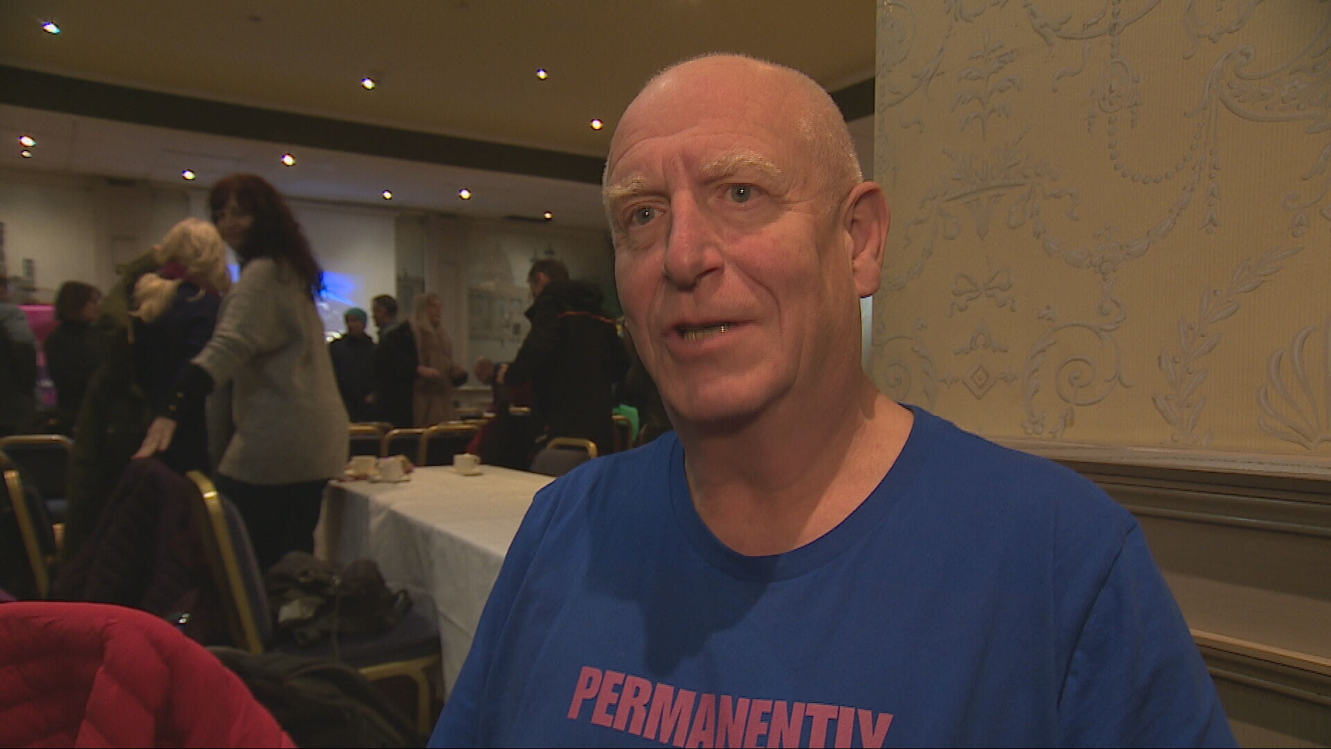 Andy Swiffin worked at the university for over 40 years.