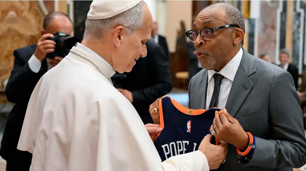 Pope Leo welcomes Hollywood stars including Spike Lee and Cate Blanchett to the Vatican