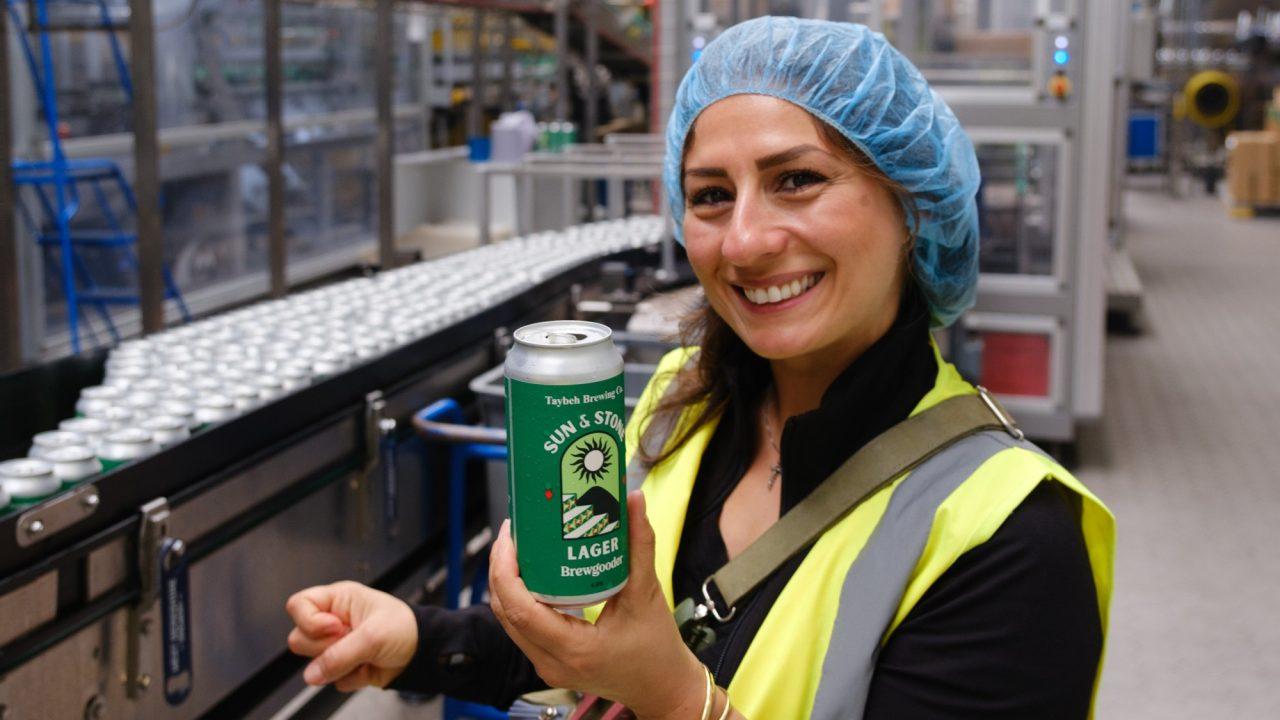 ‘Nice to be free’ says Palestinian brewer after trip to Glasgow to launch beer