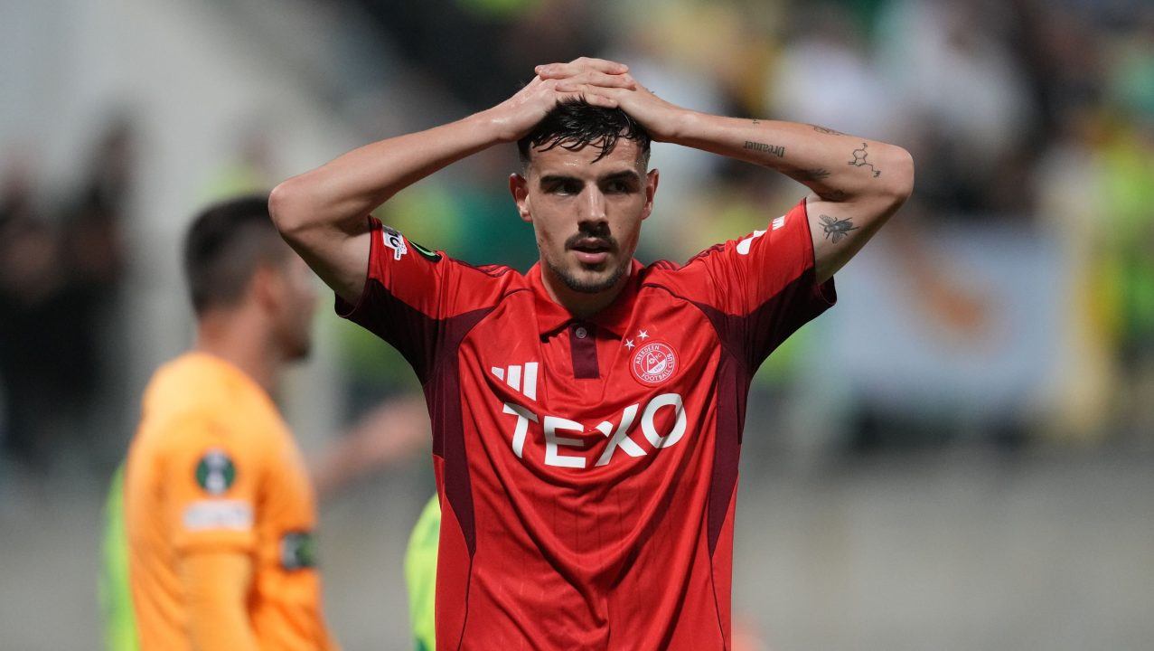 Aberdeen pick up first Conference League point with AEK Larnaca draw