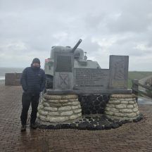 Army reservist visits Dutch battlefield where grandfather fought Nazis
