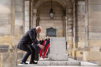 Remembrance Sunday ‘ever more important’ today, says Swinney