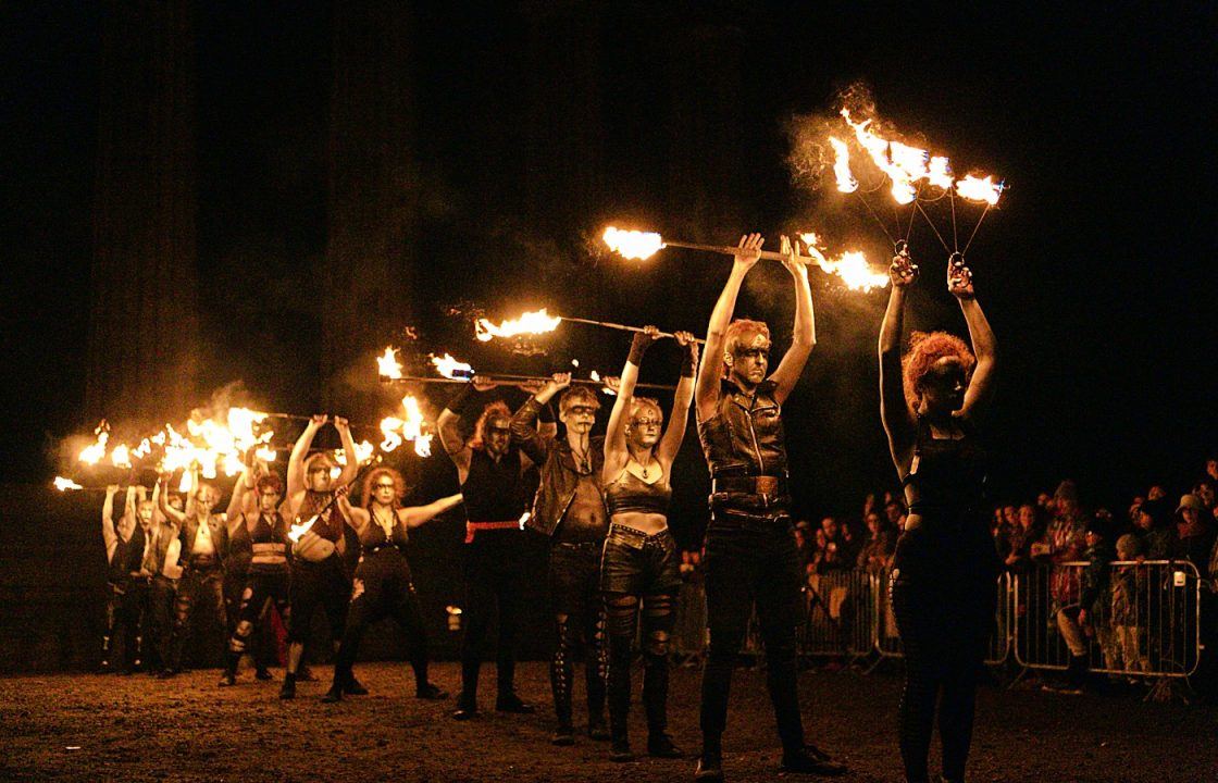 In pictures: Thousands gather to welcome winter at Samhuinn Fire Festival 2025