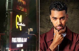 Celebrity Traitor’s Niko Omilana opens up drive-thru opposite Glasgow McDonald’s