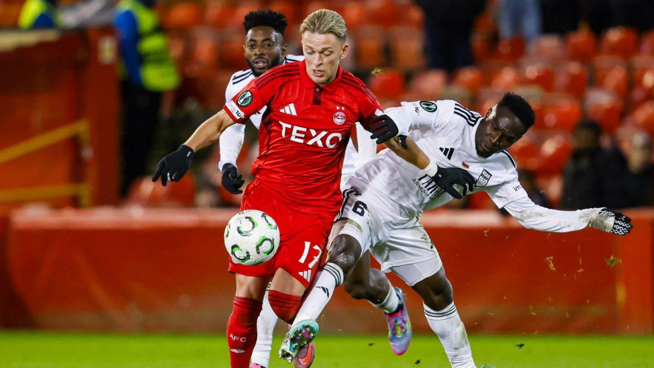 Aberdeen’s Conference League hopes hang in balance after draw with Noah