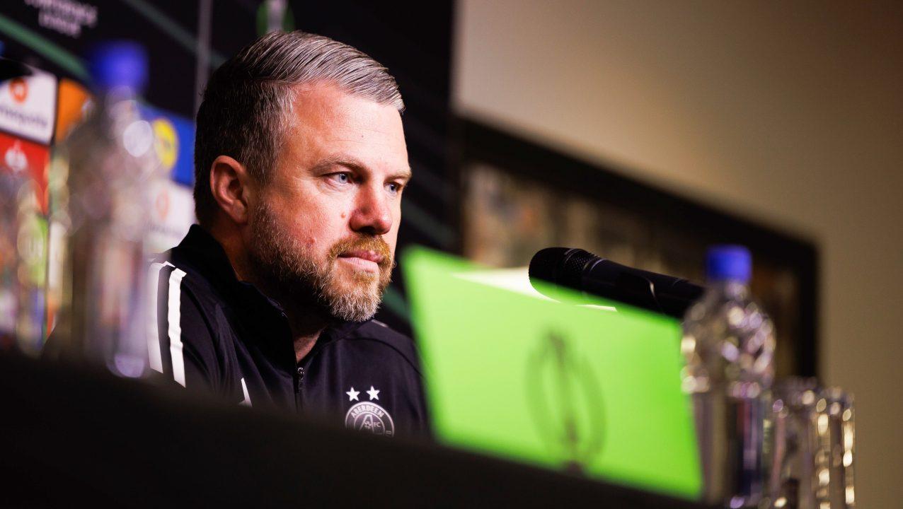 Aberdeen v Noah: Jimmy Thelin encouraged by Aberdeen’s ability to grind out results