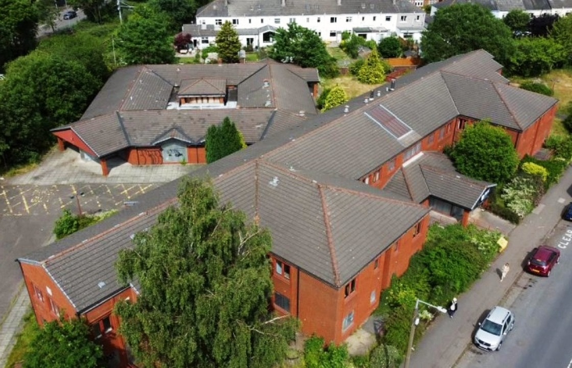 Crossmyloof care home building.