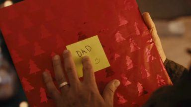 Father and teenage son bond over ’90s club hit for John Lewis Christmas campaign