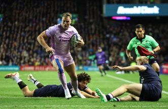 Duhan van der Merwe double helps Scotland rack up 13 tries in dominant USA win at Murrayfield