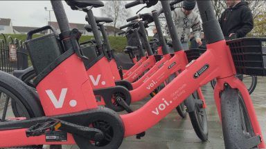 Electric bikes roll out across Glasgow for new cycle hire scheme