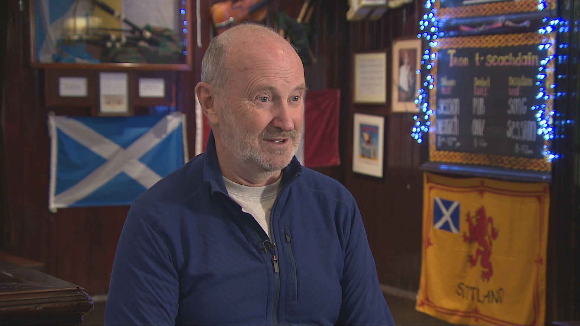 Fred MacAulay broadcast from the Eiffel Tower alongside Ally McCoist at France 98.