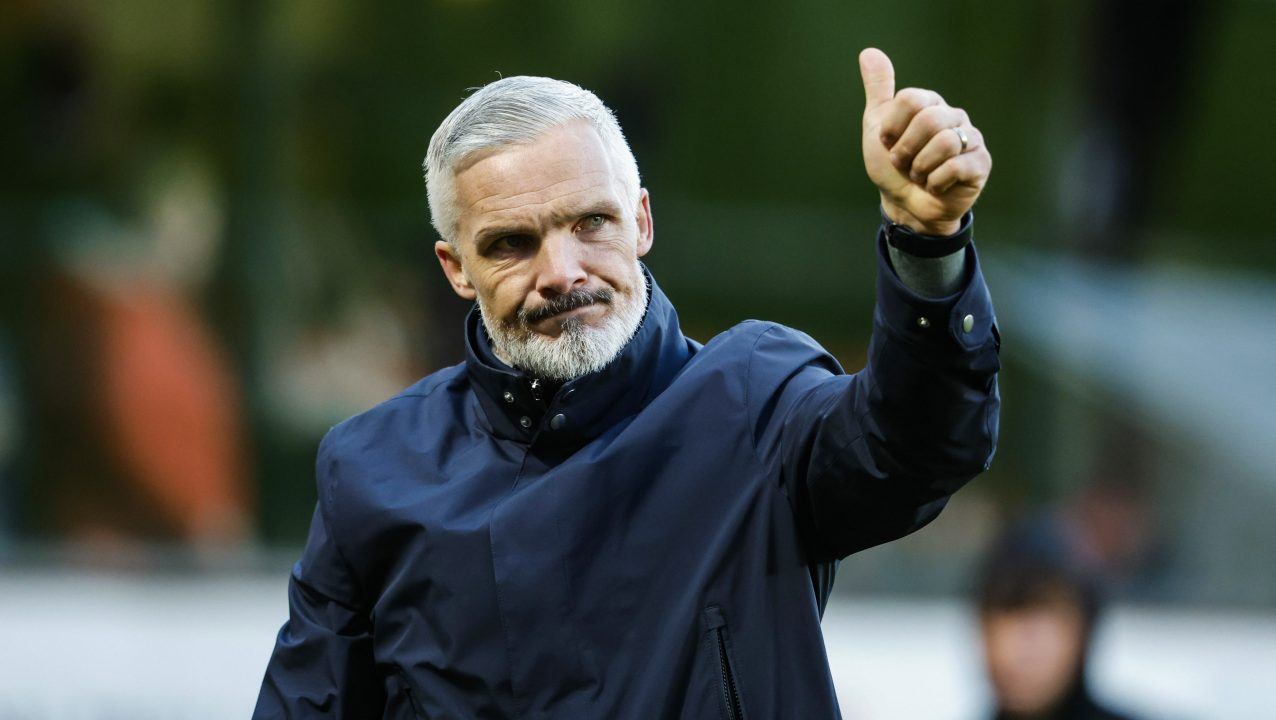 Dundee United boss Jim Goodwin is confident his side can trouble Premiership leaders Hearts