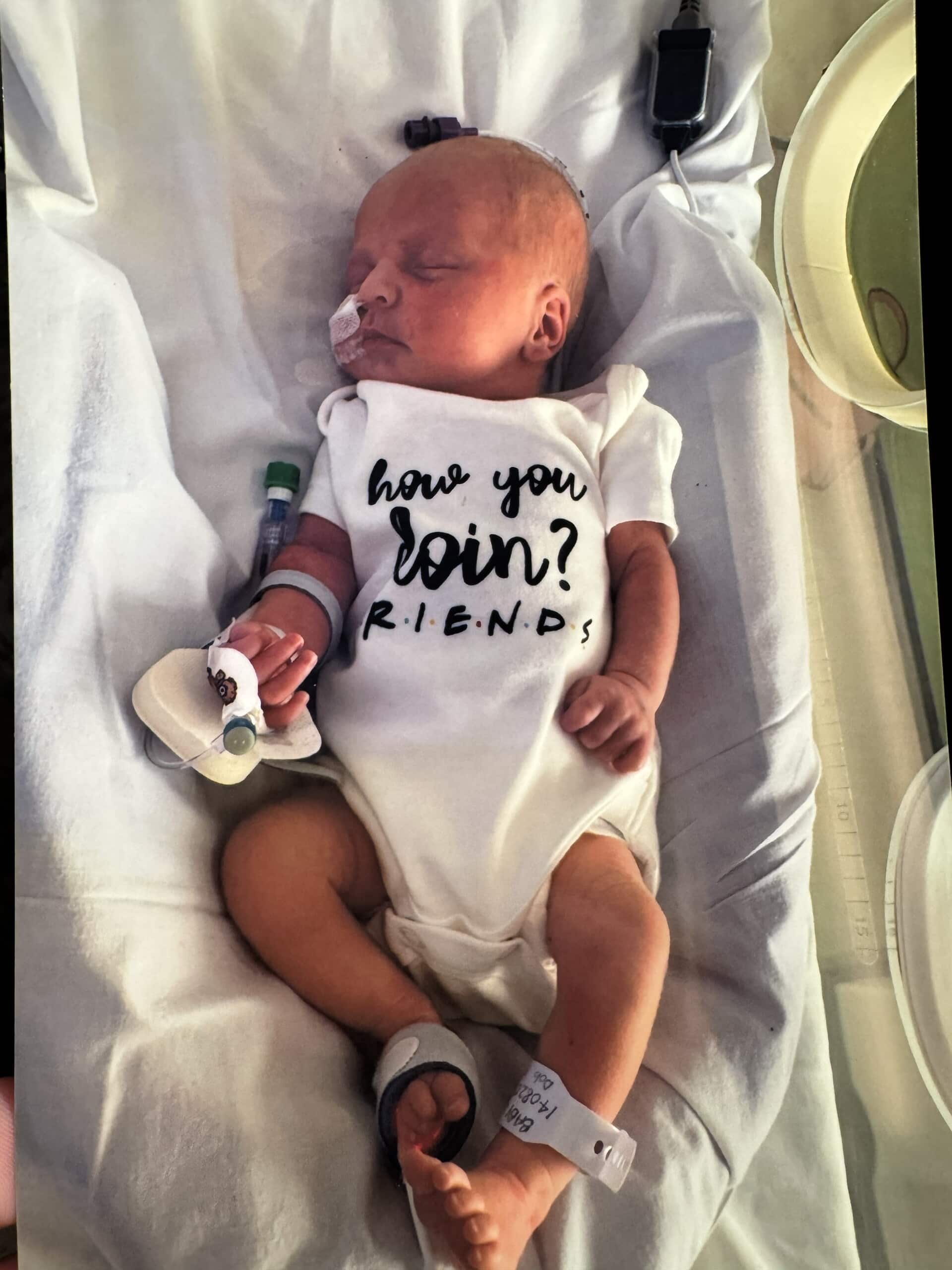 Evie was born at the height of the coronavirus pandemic.