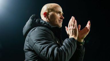 Jens Berthel Askou thrilled with clean sheet as Motherwell beat ten-man Hibernian