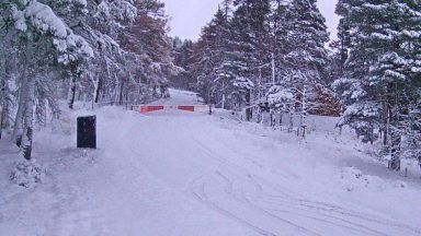 Dozens of schools closed and lorry jacknifed as ice and snow grip Scotland