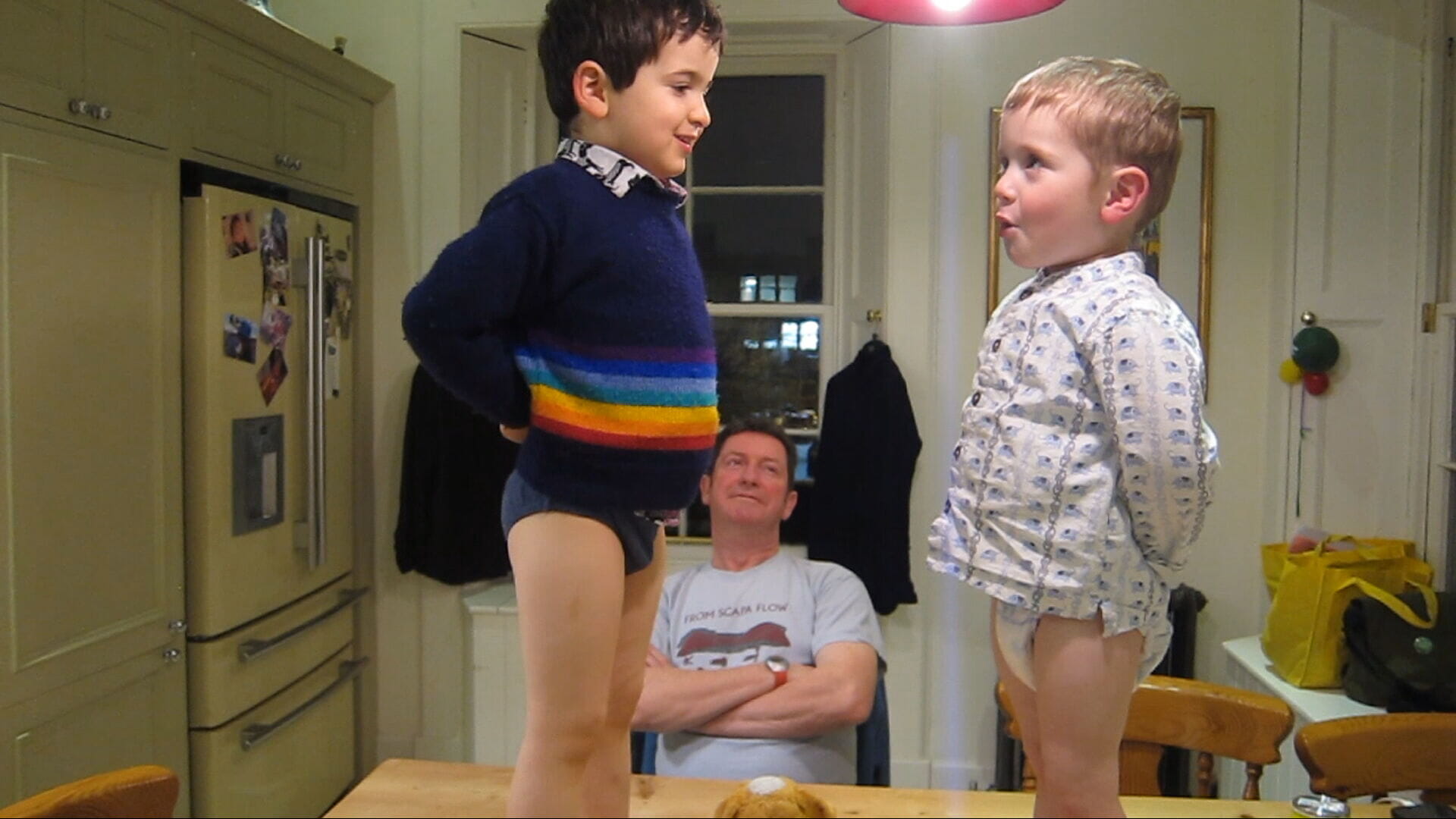 Alex and William when they were younger.