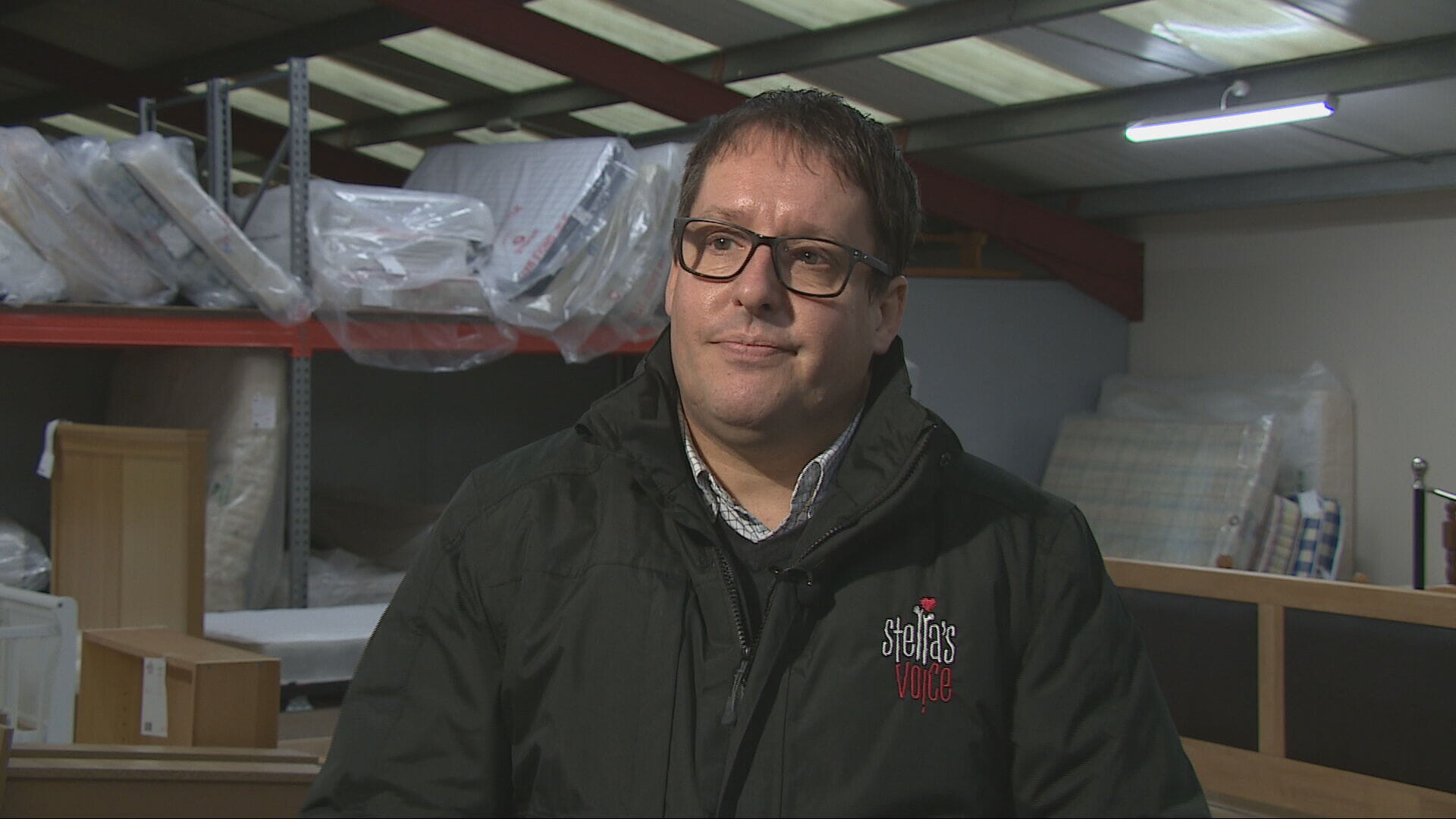 Stella's Voice chief Mark Morgan