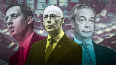 Reform surges behind SNP as Labour support falls, poll shows