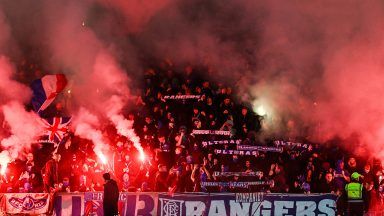 Boy, 11, suffers facial injury by pyrotechnic as Rangers faces sanctions