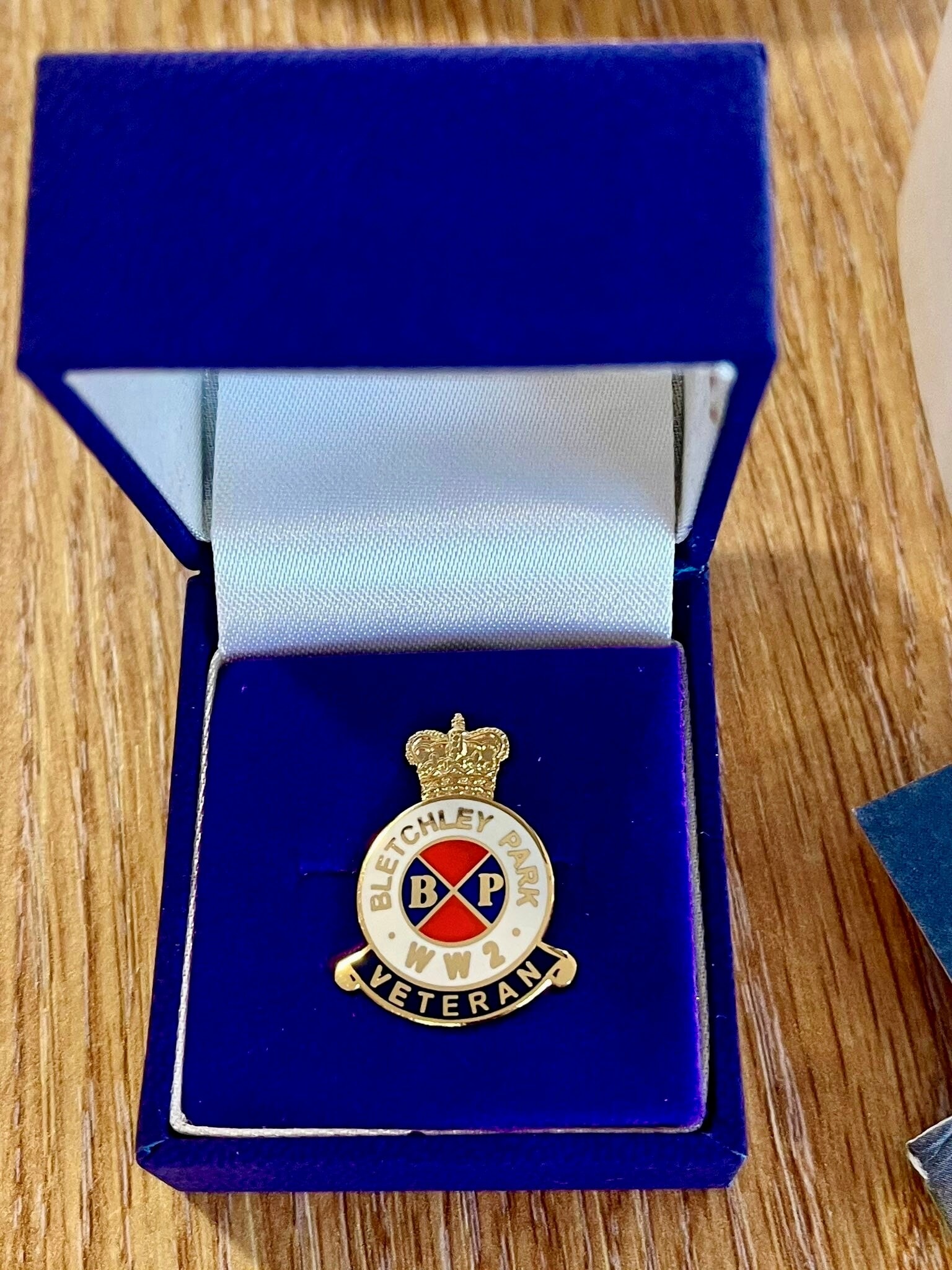 In recognition of her service, Jean Munro has been awarded the Freedom of Bletchley Park.