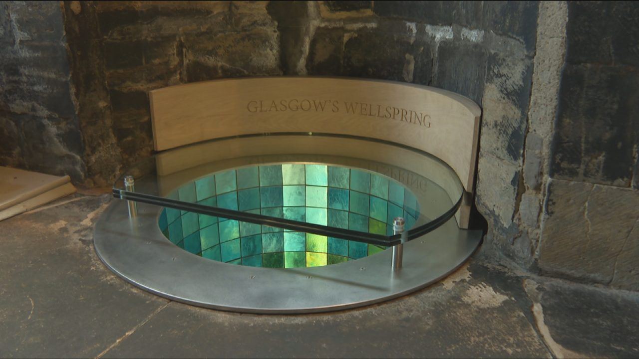 Ancient well hidden for centuries in cathedral crypt uncovered in new art project