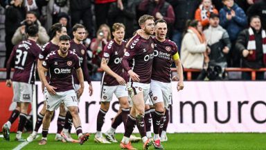 Hearts extend lead at top of Scottish Premiership with win over Rangers