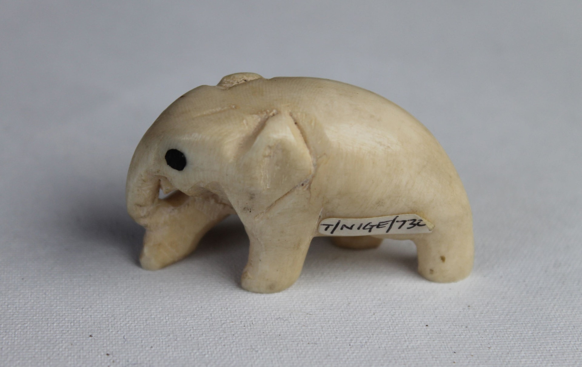 An elephant ornament was one of more than 600 artefacts that were stolen