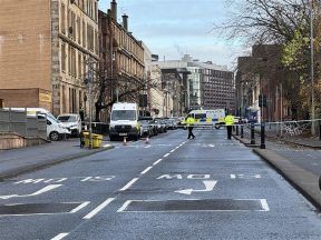Man who died in Glasgow street incident which left three in hospital was in police custody
