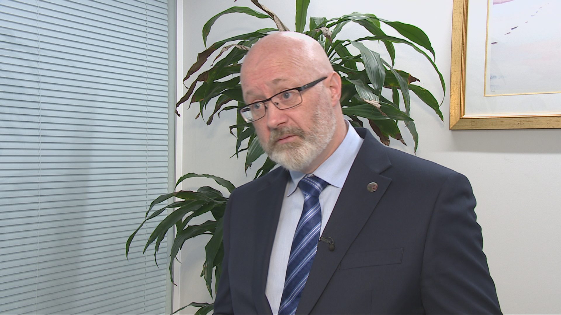 College principal Kenny MacInnes