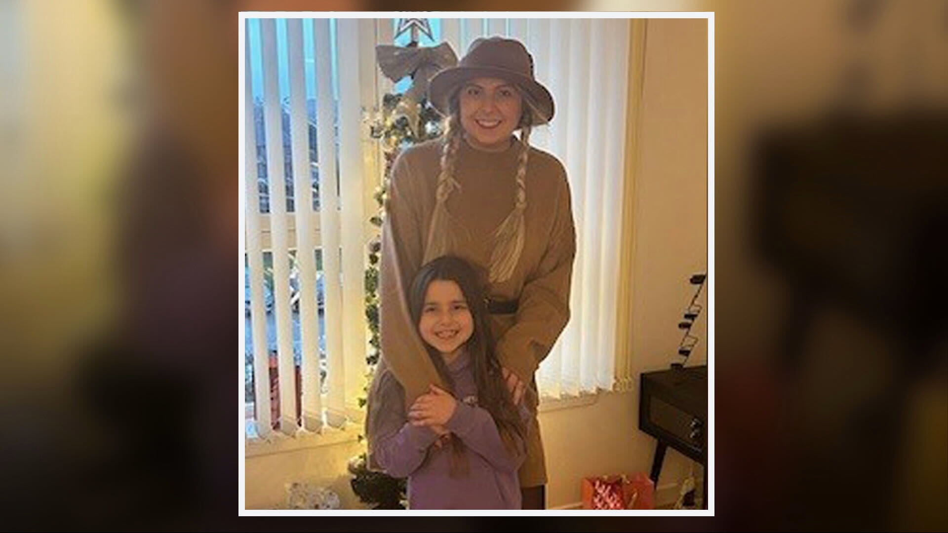 Kelly with little Millie.