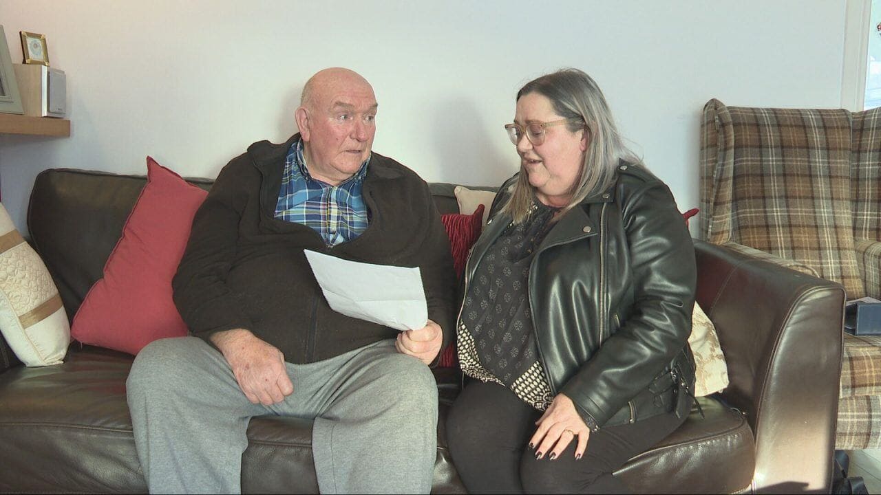 Eugene O'Brien and his neighbour Angela Lowe were both HELMS customers.