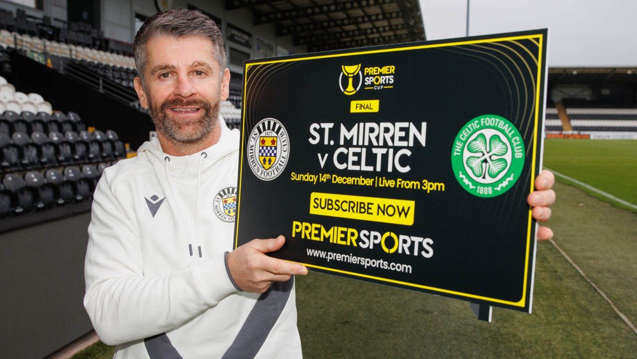 Stephen Robinson urges St Mirren to have ‘faith over fear’ ahead of Premier Sports Cup final against Celtic