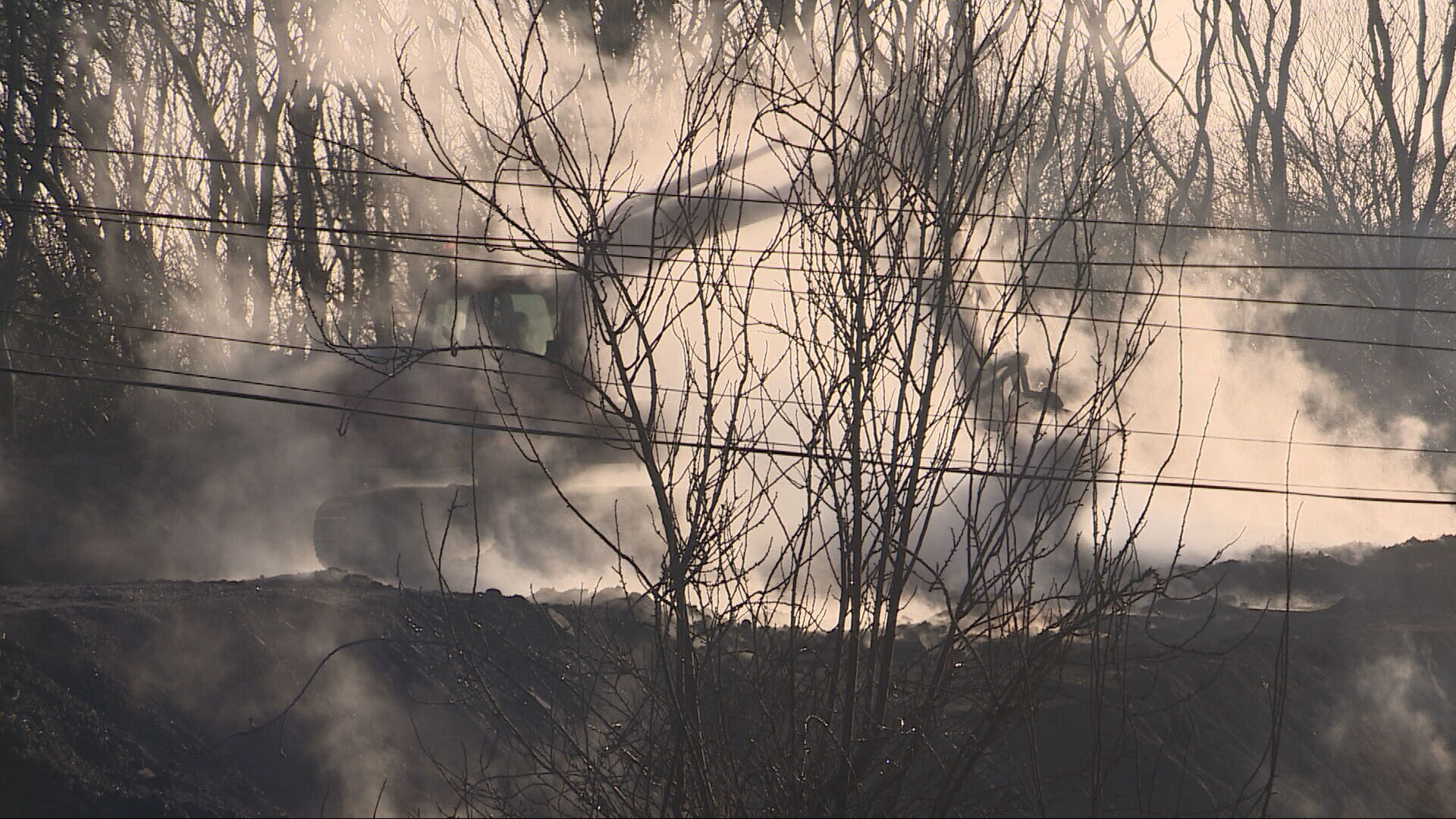 Ongoing fire, Burleigh Street, Coatbridge
