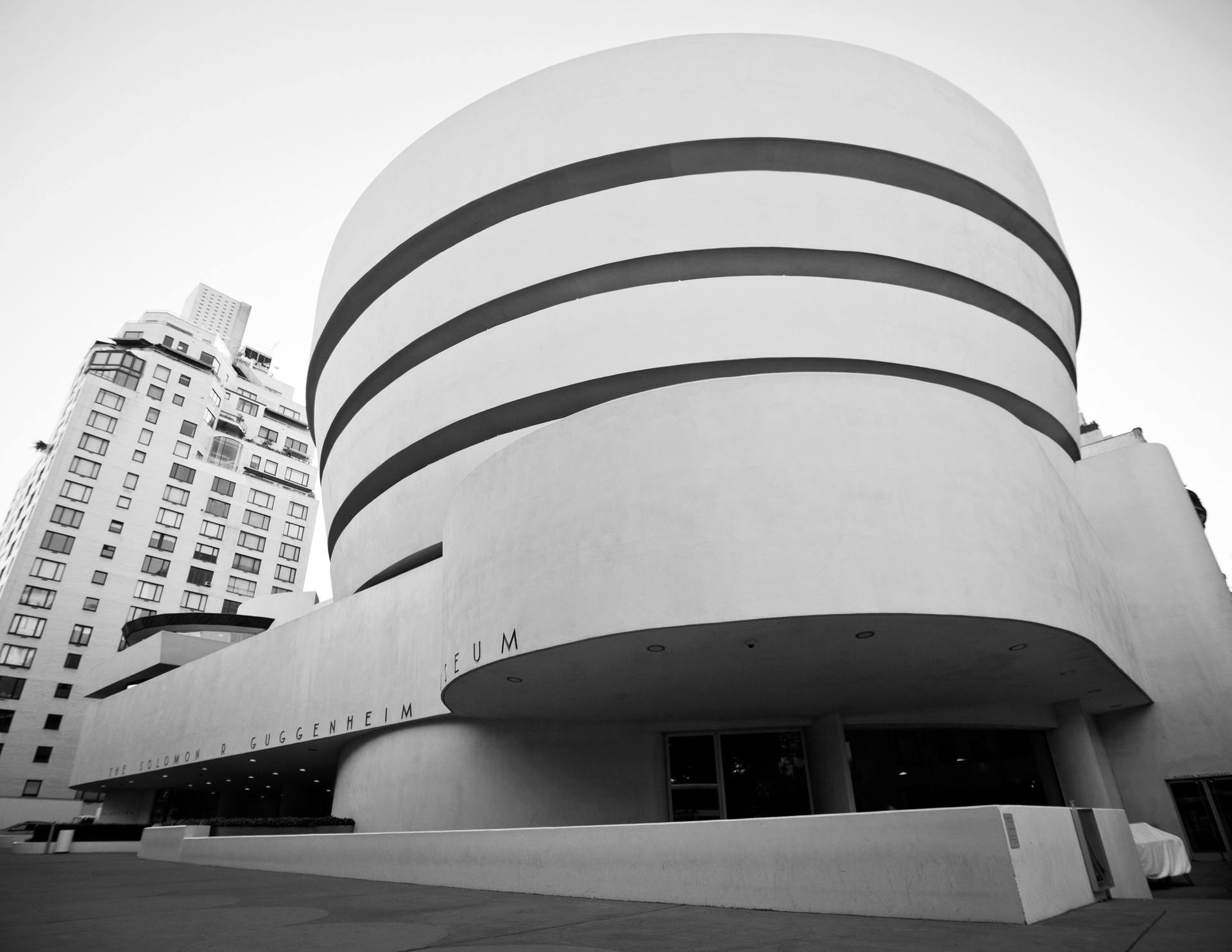 The famous Guggenheim Museum in New York.