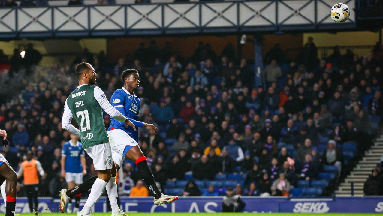 Emmanuel Fernandez on target as Rangers edge Hibernian to move up to third