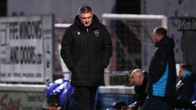 Tony Docherty leaves Ross County following heavy defeat to Raith Rovers