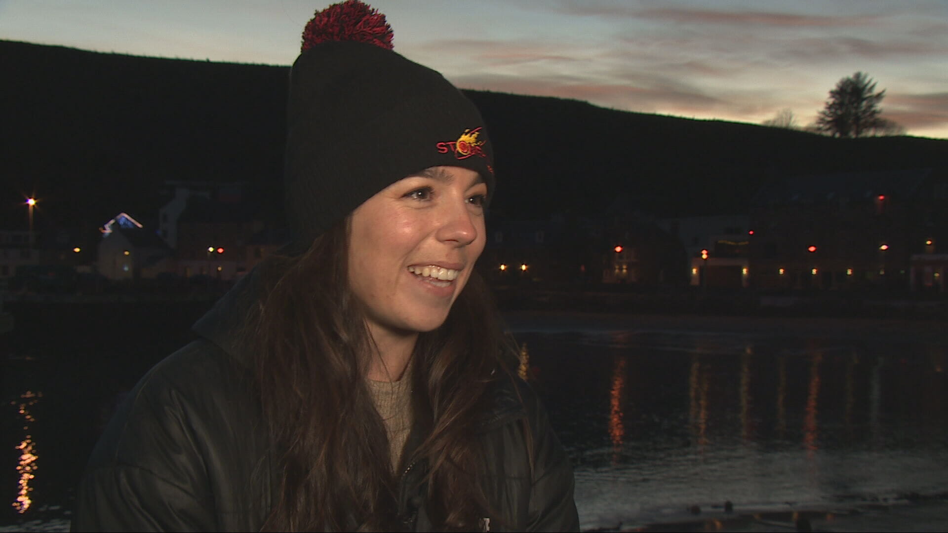 Kelsey is taking part in the Stonehaven fireballs this year