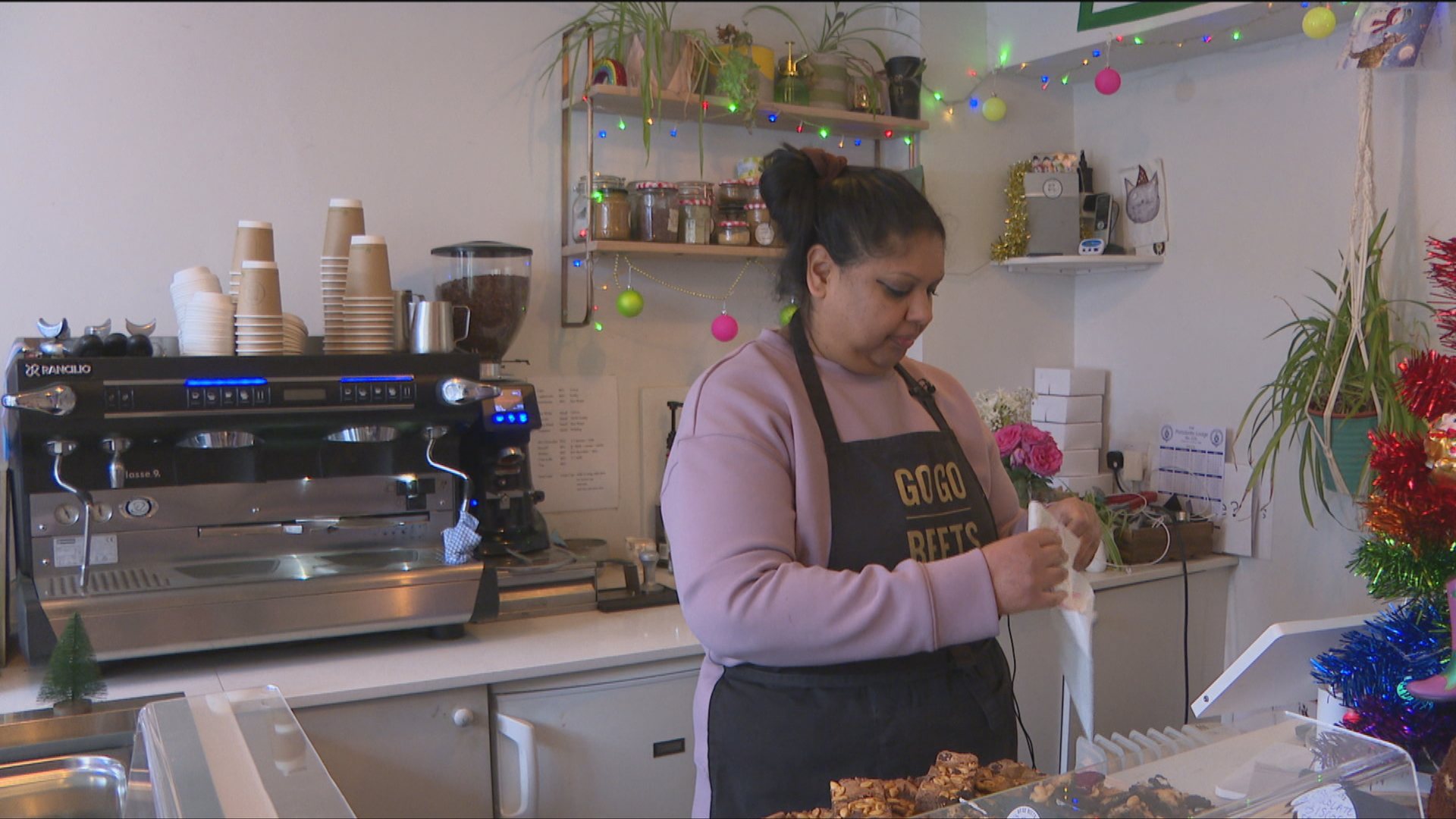 Go Go Beets cafe owner Vidya Sarjoo