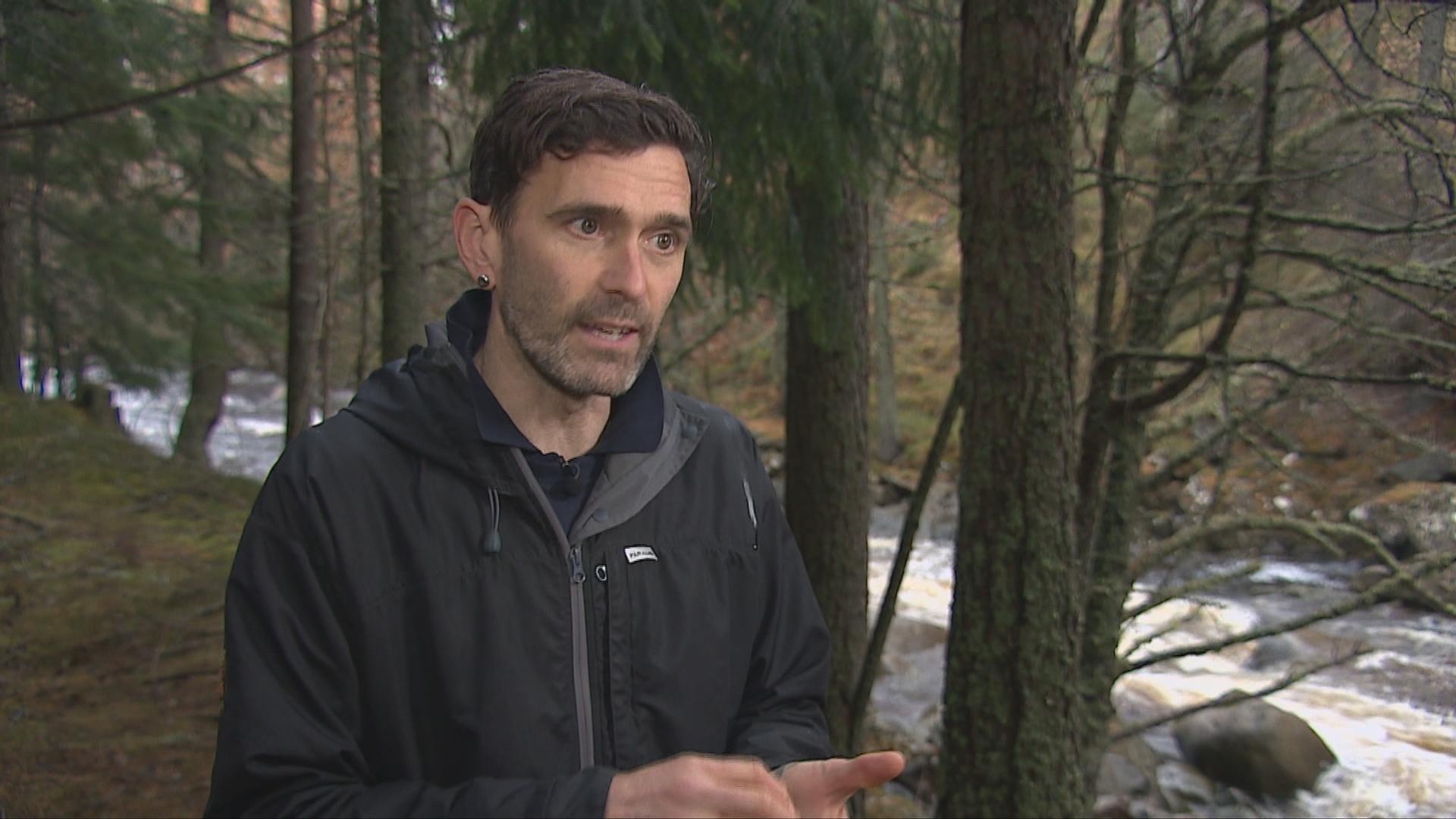 River Dee Trust biologist Dr Al Reeve
