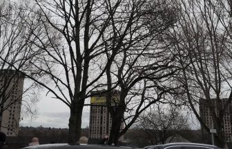 Three tower blocks in Motherwell demolished in controlled explosion