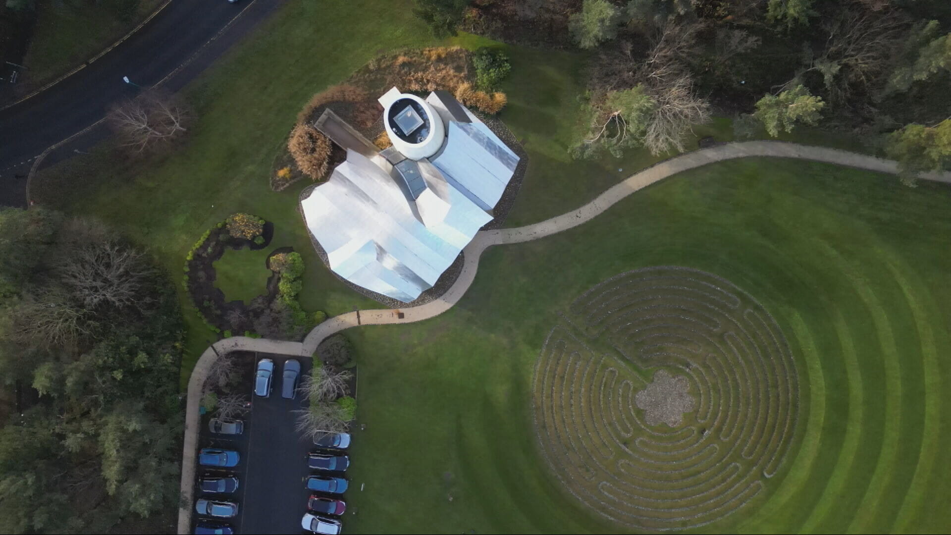 Maggie's says visitors believe the building is 'calming'