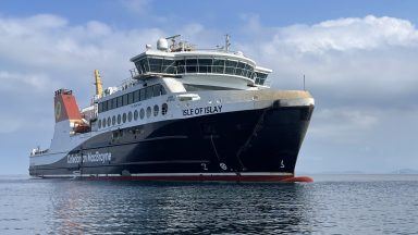 MV Isle of Islay Turkish-built CalMac ferry facing further delay