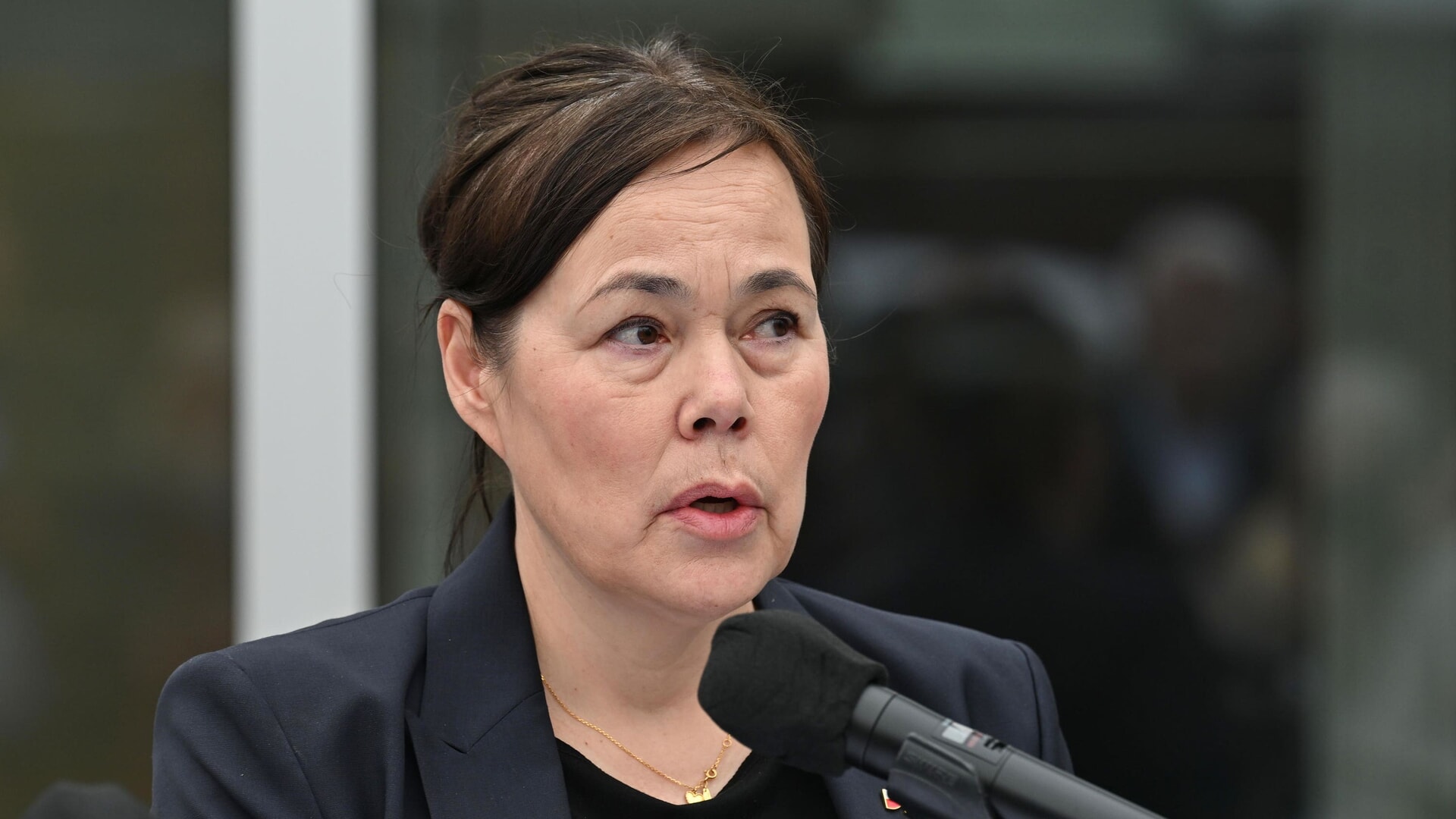 Greenland’s foreign minister Vivian Motzfeldt.