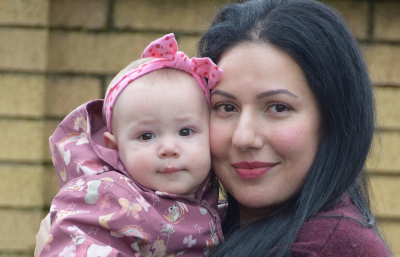 Dr Leila El Alti and daughter Aurora
