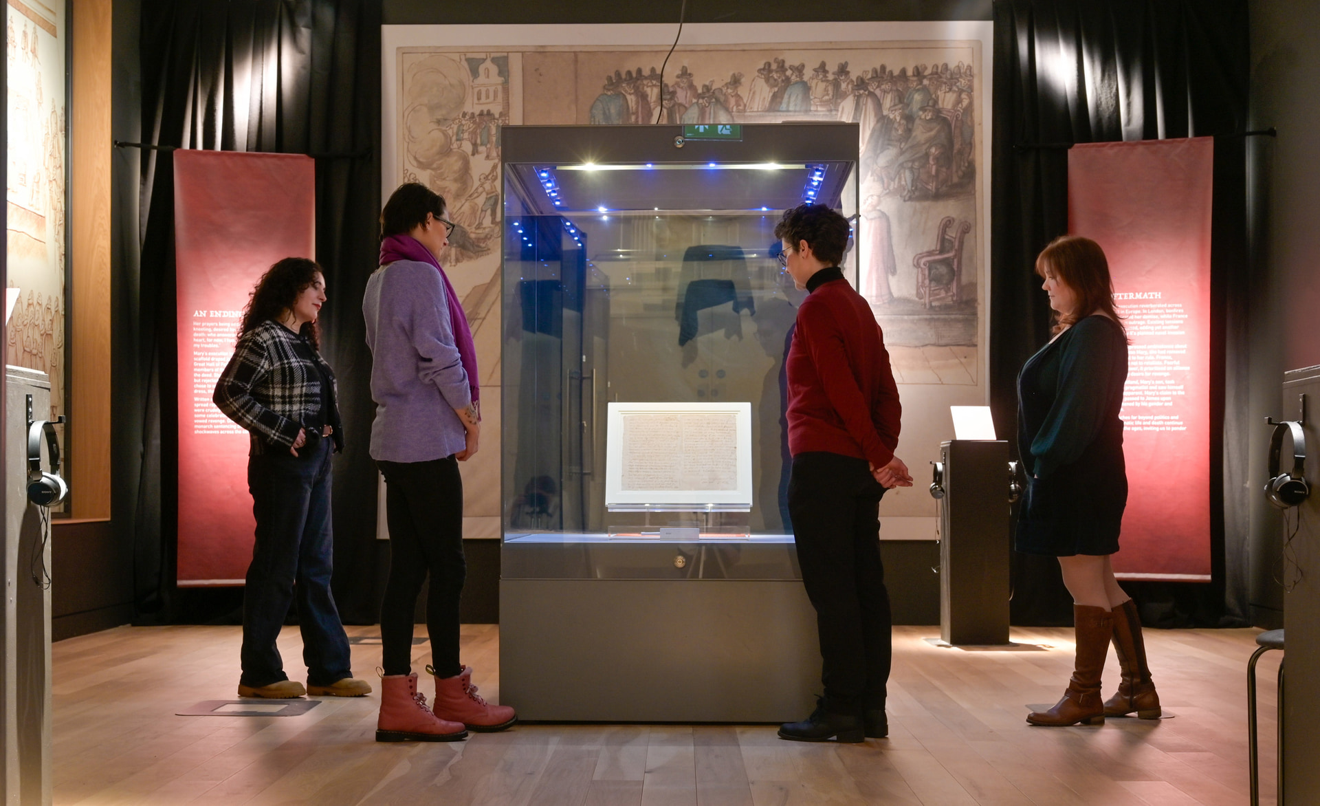 The last letter of Mary Queen of Scot’s goes on display at Perth Museum.