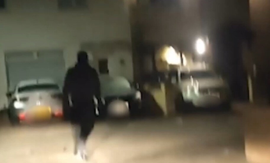 Gunman filmed firing rounds into house on Niddrie Marischal Crescent