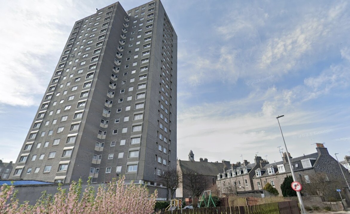 Death of man found at flat block in Aberdeen treated as ‘unexplained’
